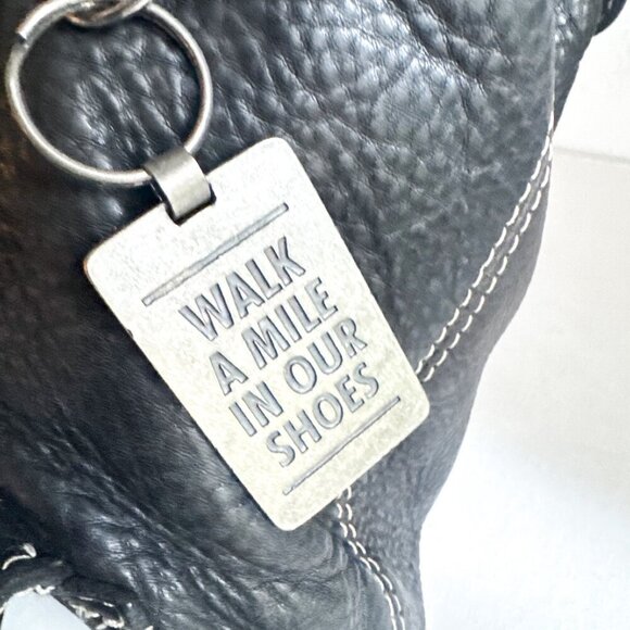 Stone Ridge Black Leather Mini Backpack - Picture 3 of 5